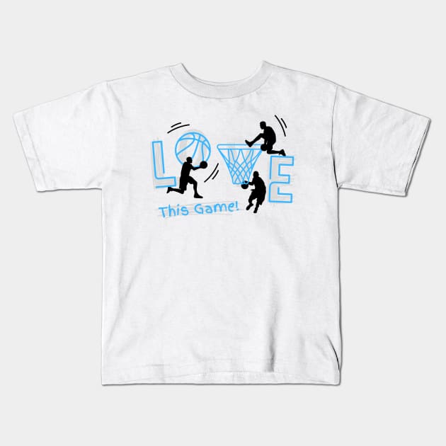 I Love This Game Kids T-Shirt by Hayden Mango Collective 